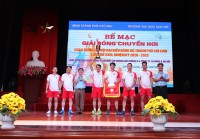 Trường Đại học Sao Đỏ đăng cai tổ chức giải bóng chuyền hơi chào mừng Đại hội đại biểu Đảng bộ thành phố Chí Linh lần thứ XXIII nhiệm kỳ 2020 - 2025