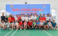 Khai mạc giải Pickleball cán bộ viên chức chào mừng kỷ niệm 42 năm Ngày Nhà giáo Việt Nam (20/11/1982 - 20/11/2024)